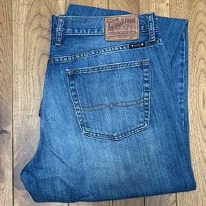 Vintage Lucky Brand Men's Classic Indigo 181 Relaxed Straight Jeans